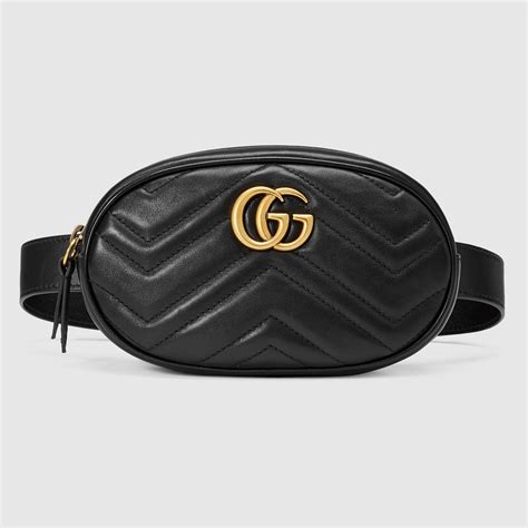 gucci small leather belt bag|gucci gg belt bag price.